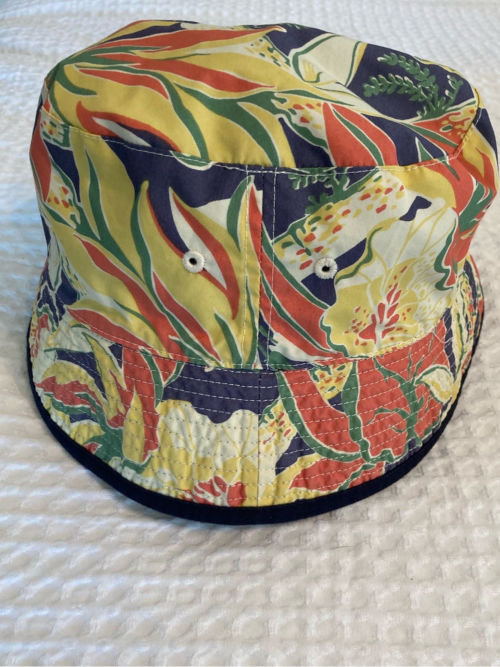 Polo Sport Ralph Lauren Reversible Tropical Floral Bucket Hat - Multicolor - Picture 5 of 8